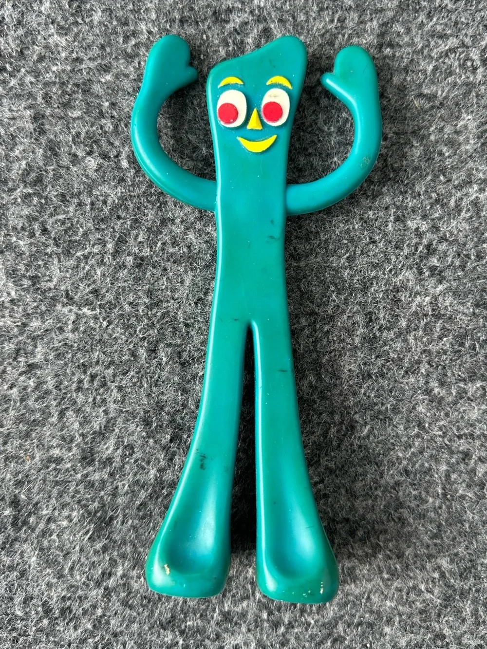 Vintage Gumby Bendable Rubber Action Figure Retro Toy 6